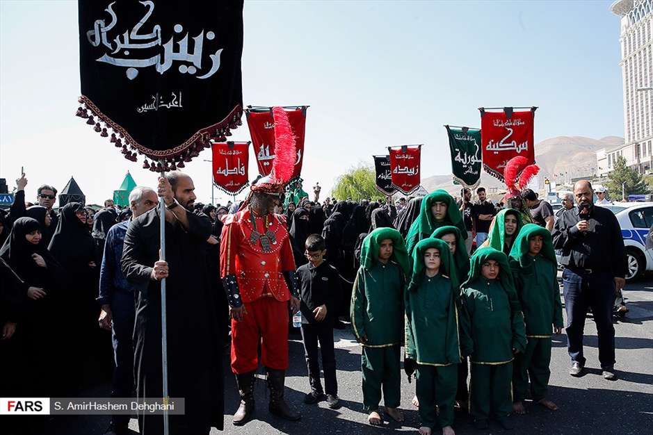 کاروان نمادین اسرای کربلا