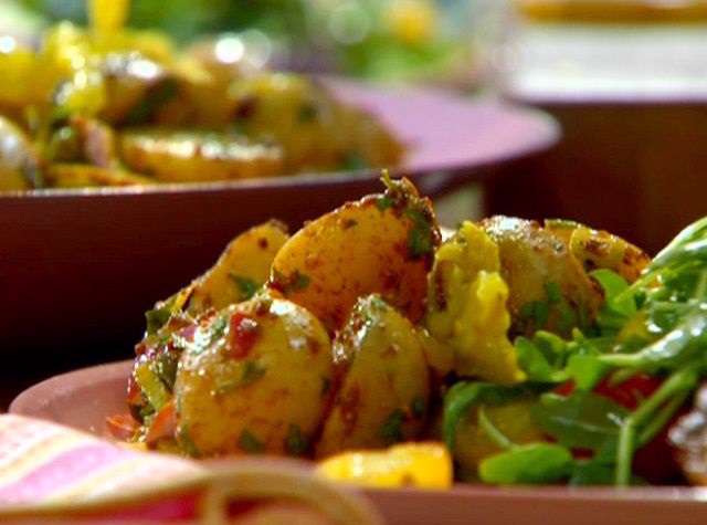 سالاد مرغ و فلفل_ مکزیکی