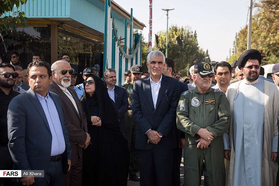 رونمایی از تندیس شهید سرلشکر حسین لشکری