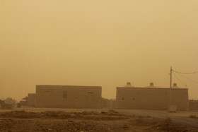 طوفان، گرد و غبار و کاهش دید در زابل