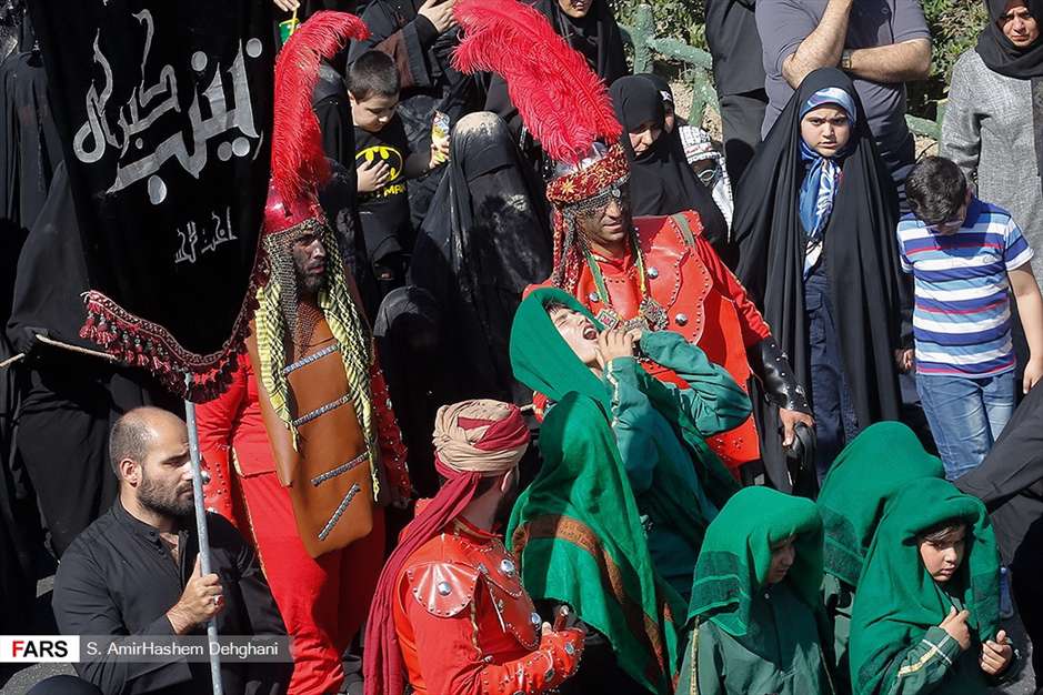 کاروان نمادین اسرای کربلا