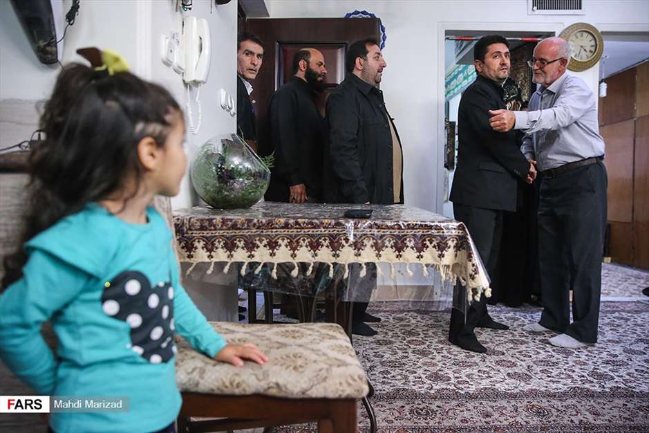 دیدار با خانواده مدافع حرم شهید نوید صفری