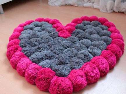 زینت‌بخش خانه ها با توپک‌های کاموایی 