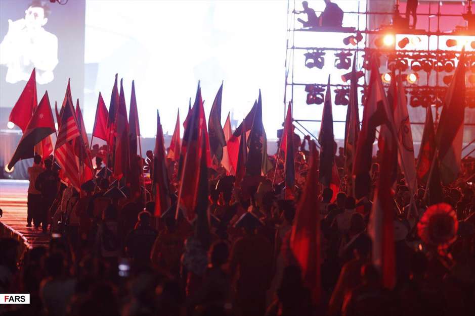 گزارش تصویری از مراسم اختتامیه بازی‌های پاراآسیایی 2018 اندونزی