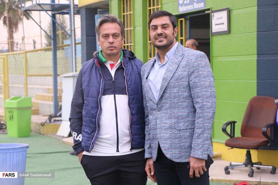 گزارش تصویری از فوتبال درون تیمی امیدها زیر نظر کرانچار