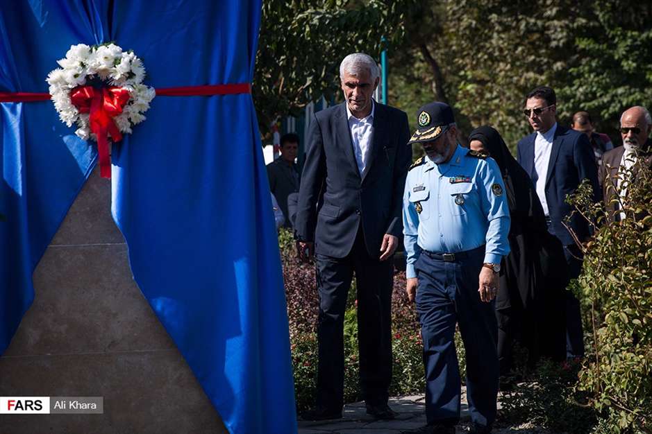 رونمایی از تندیس شهید سرلشکر حسین لشکری