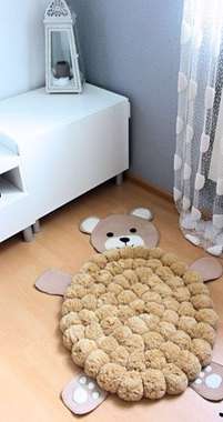 زینت‌بخش خانه ها با توپک‌های کاموایی 