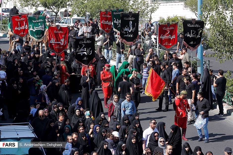 کاروان نمادین اسرای کربلا