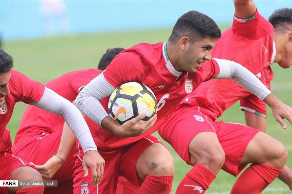 گزارش تصویری از فوتبال درون تیمی امیدها زیر نظر کرانچار