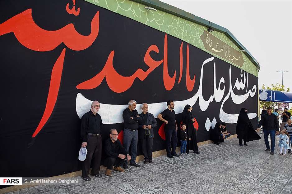 کاروان نمادین اسرای کربلا