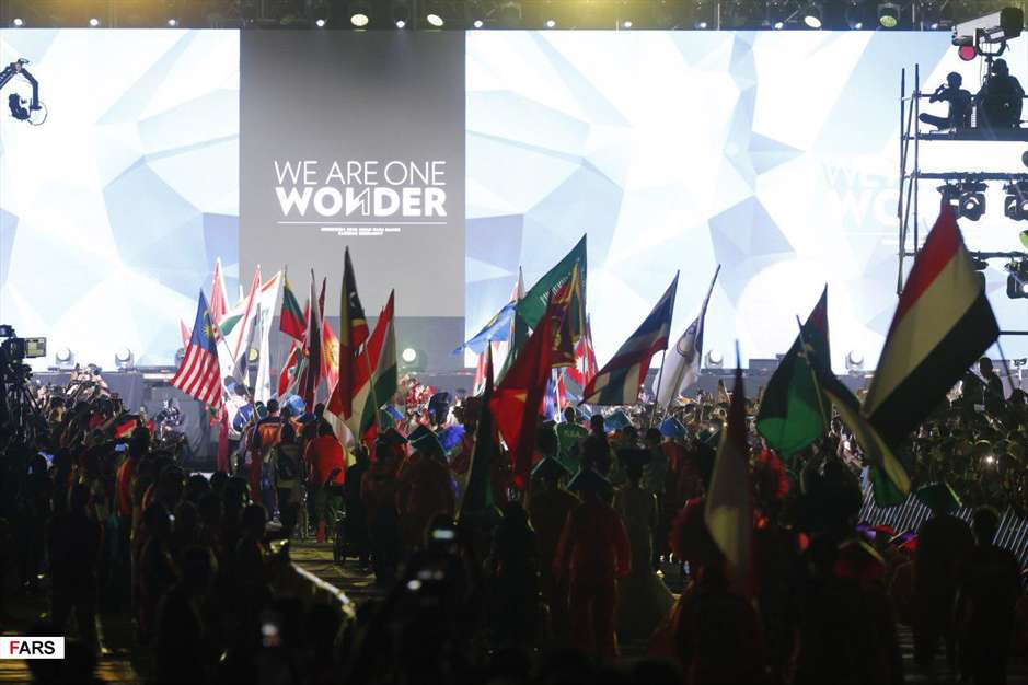 گزارش تصویری از مراسم اختتامیه بازی‌های پاراآسیایی 2018 اندونزی