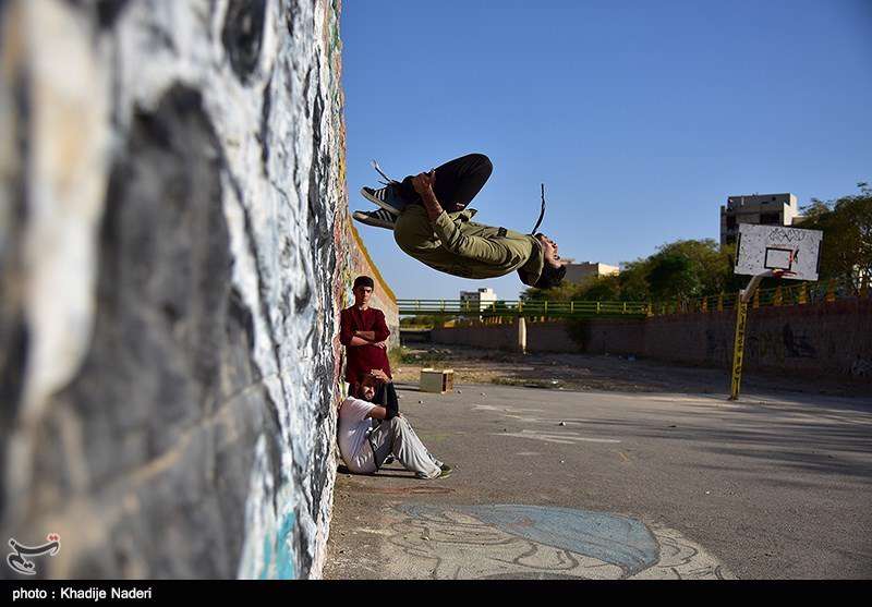 پارکور در اصفهان 