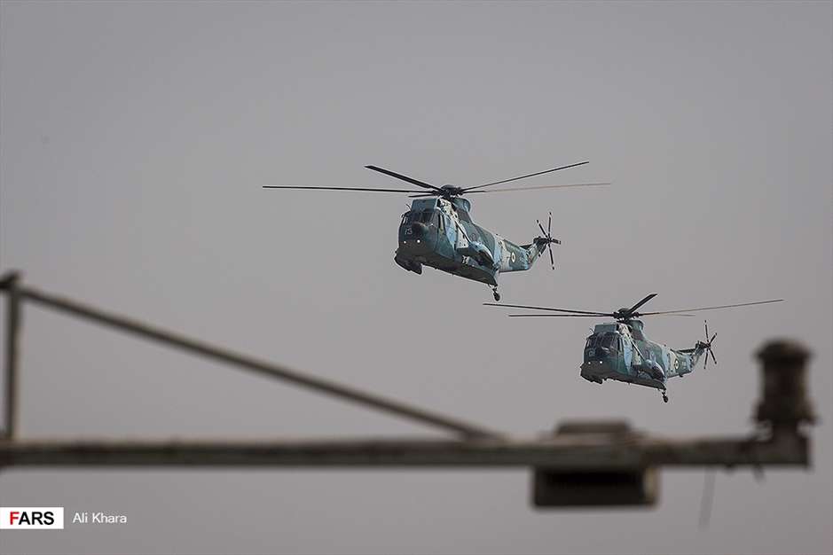 رژه بزرگ دریایی ارتش و سپاه در خلیج فارس