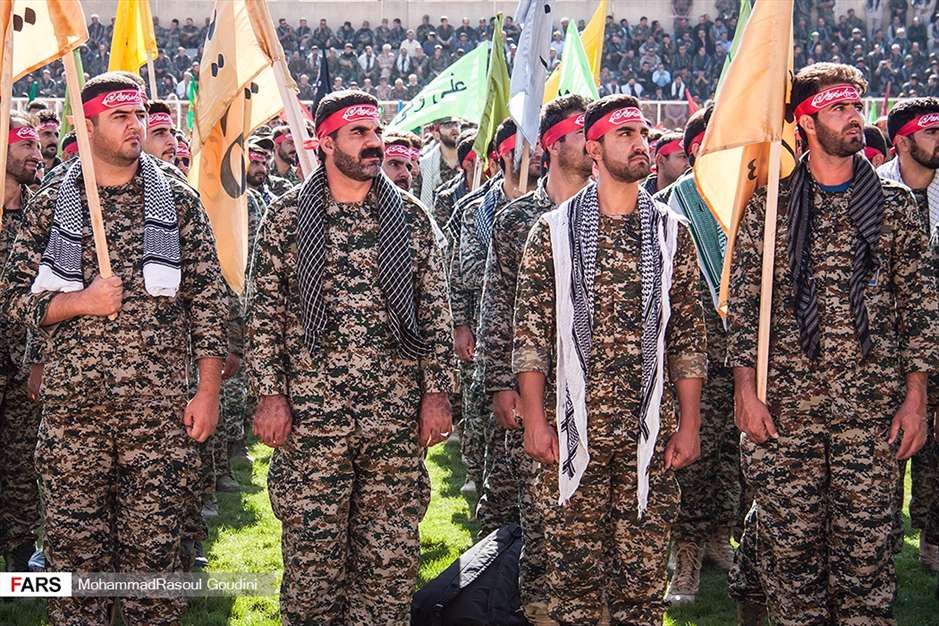 اجتماع صدها هزارنفری بسیجیان در استان‌ها