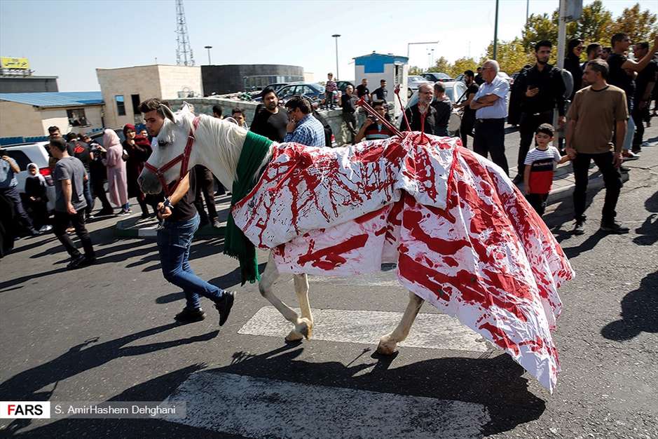 کاروان نمادین اسرای کربلا