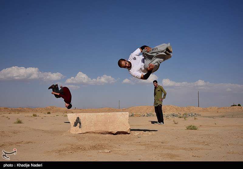 پارکور در اصفهان 