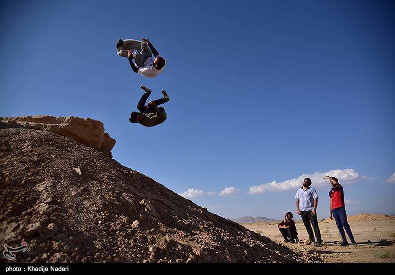 پارکور در اصفهان 
