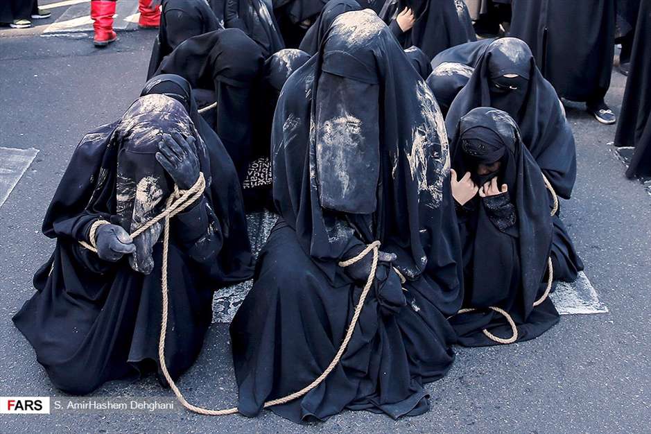 کاروان نمادین اسرای کربلا