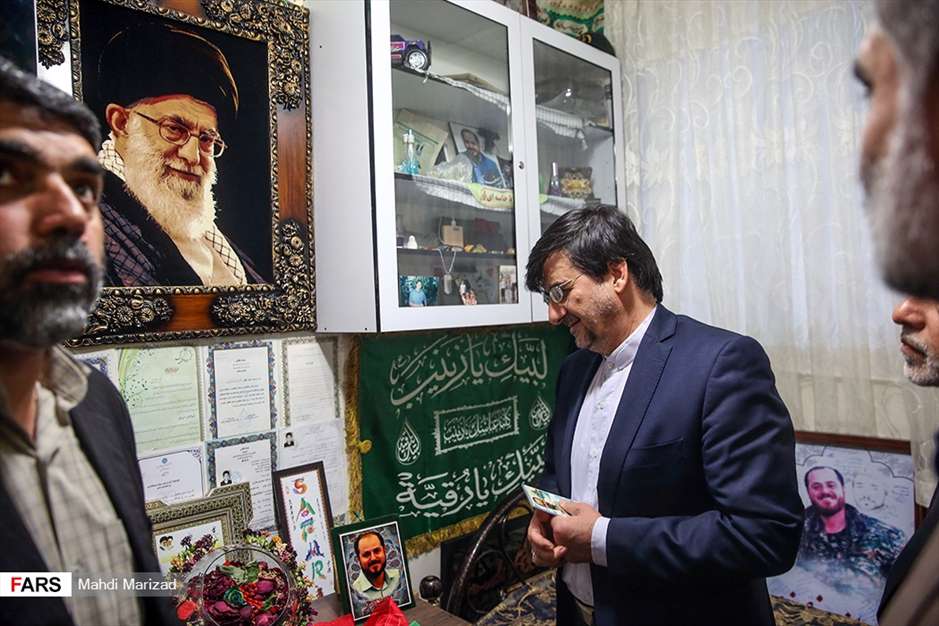 دیدار با خانواده مدافع حرم شهید نوید صفری