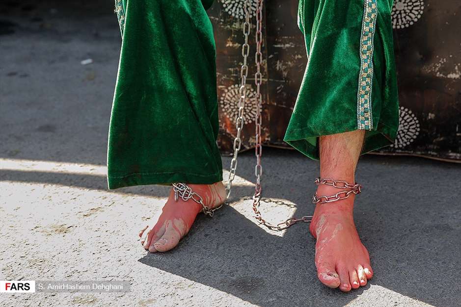 کاروان نمادین اسرای کربلا