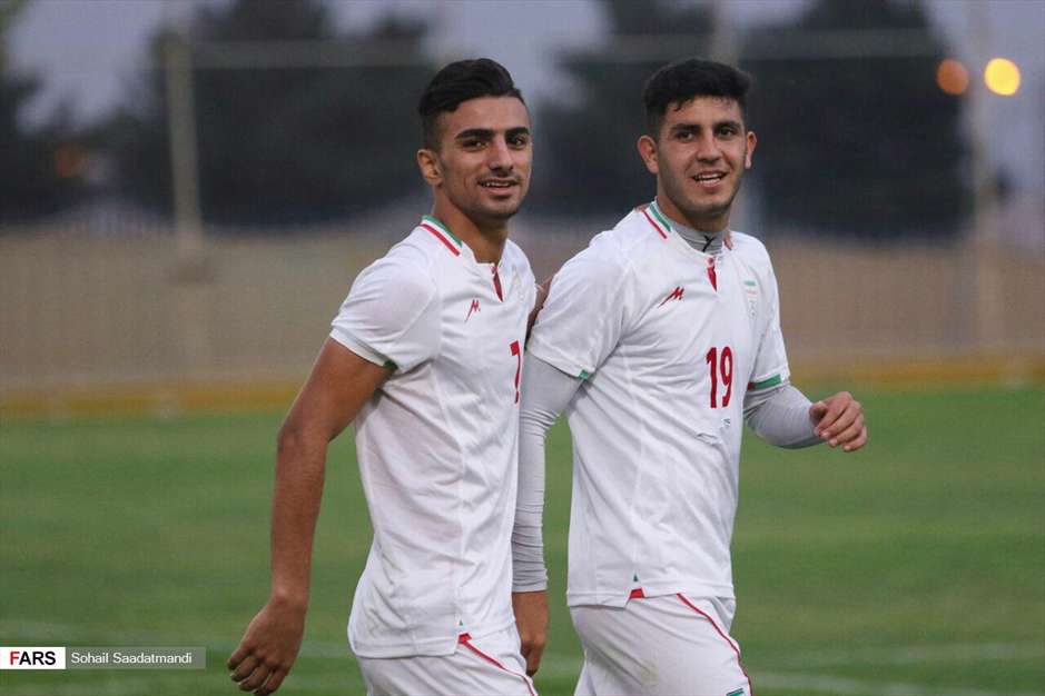 گزارش تصویری از فوتبال درون تیمی امیدها زیر نظر کرانچار