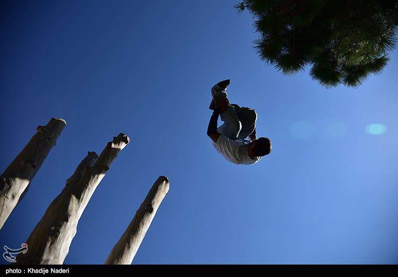 پارکور در اصفهان 