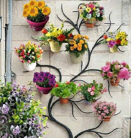 آویز درختی گلدان، زیبا و دیدنی 