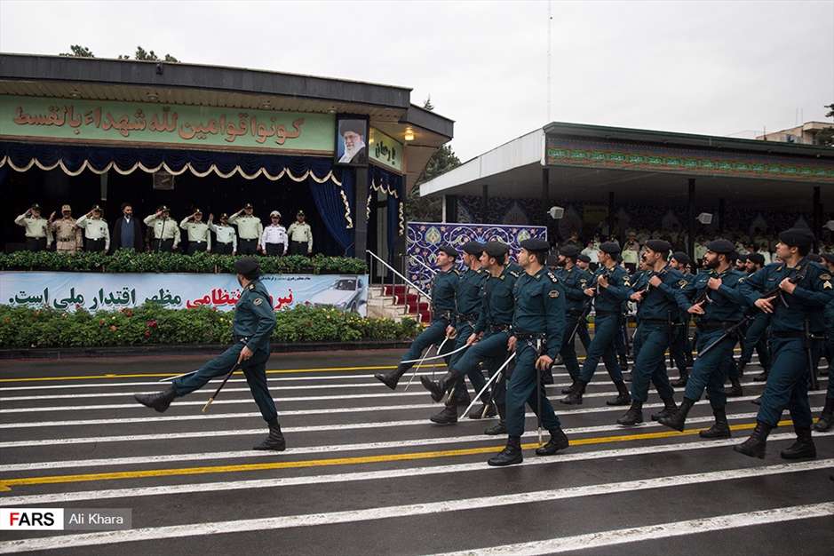 صبحگاه مشترک نیروی انتظامی