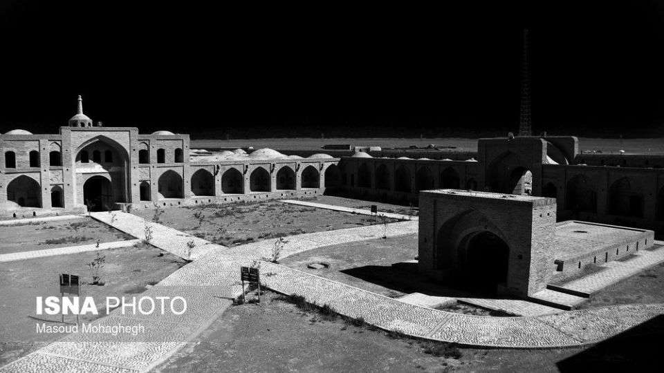  «میاندشت» بزرگترین کاروانسرای جاده ابریشم 