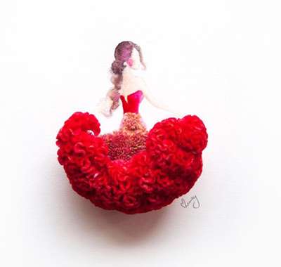 نقاشی های ترکیبی و طنز با اشیا 