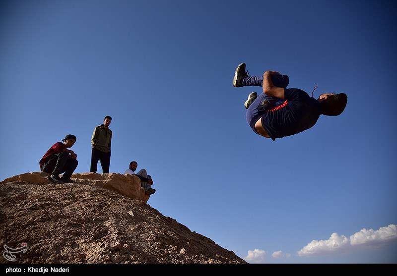 پارکور در اصفهان 