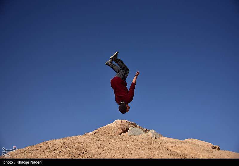 پارکور در اصفهان 