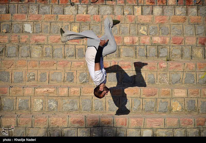 پارکور در اصفهان 