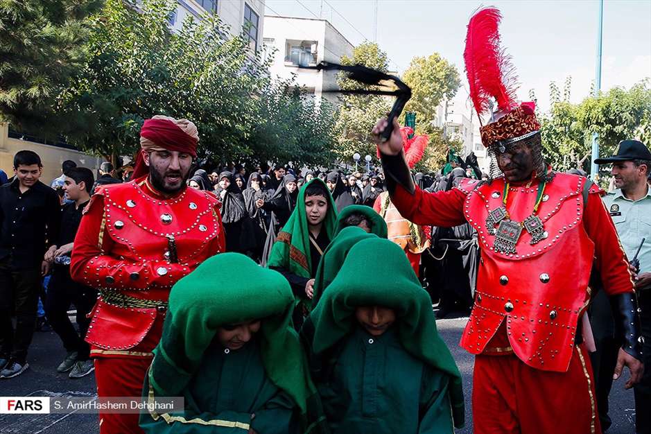 کاروان نمادین اسرای کربلا