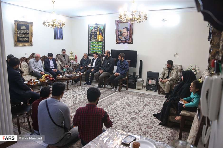 دیدار با خانواده مدافع حرم شهید نوید صفری