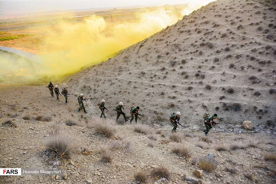 بازسازی عملیات والفجر۹ در سملقان