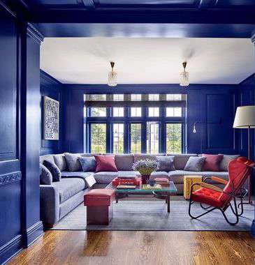 چیدمان اتاق نشیمن به سبک ایتالیایی 