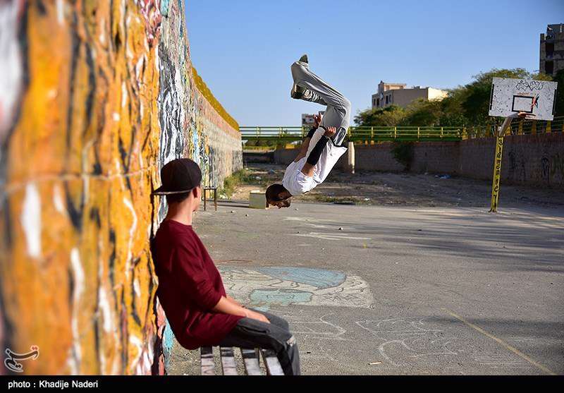 پارکور در اصفهان 