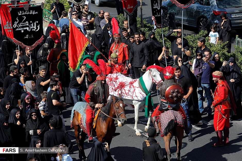 کاروان نمادین اسرای کربلا