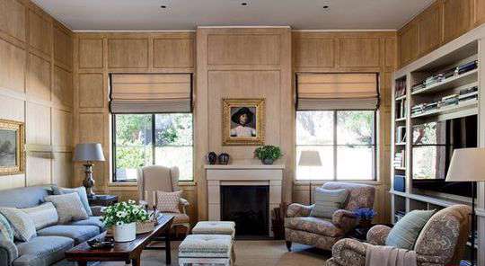 چیدمان اتاق نشیمن به سبک ایتالیایی 