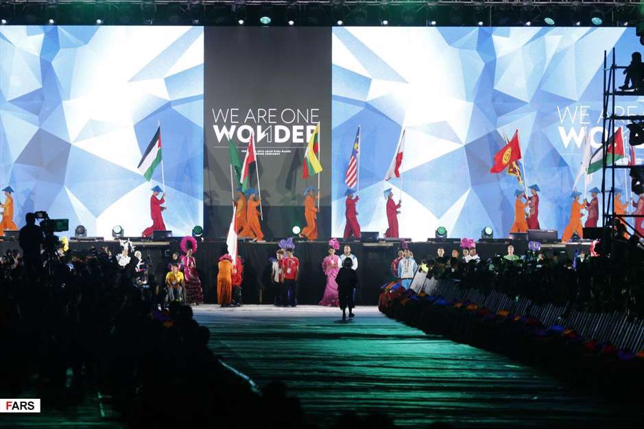 گزارش تصویری از مراسم اختتامیه بازی‌های پاراآسیایی 2018 اندونزی