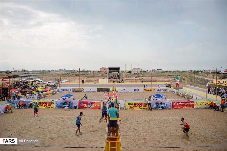 تور تک‌ستاره جهانی والیبال‌ساحلی در بندر ترکمن