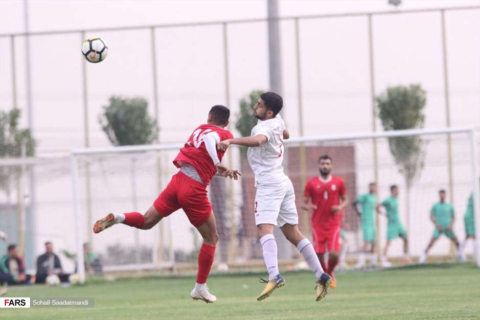 گزارش تصویری از فوتبال درون تیمی امیدها زیر نظر کرانچار