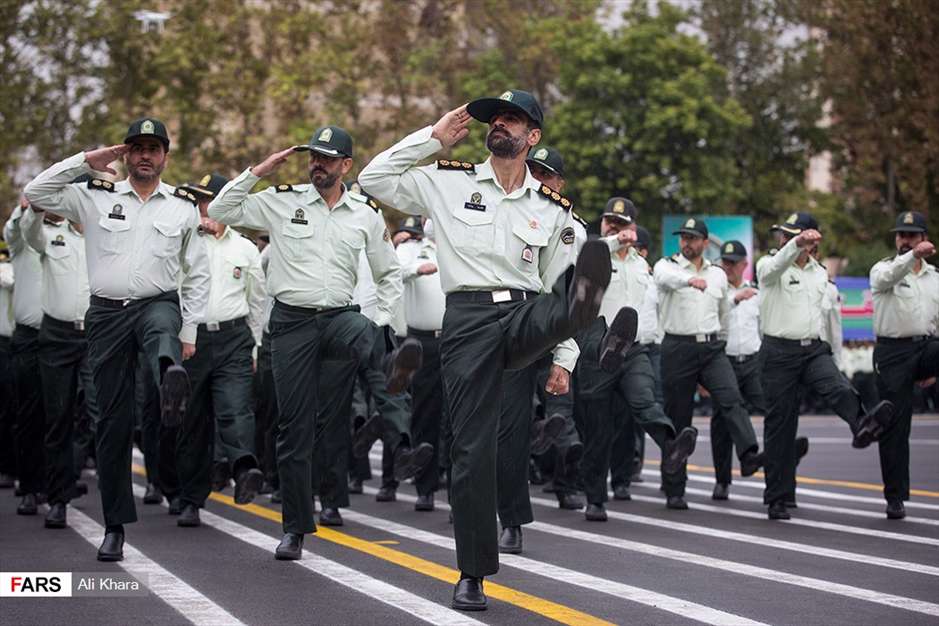 صبحگاه مشترک نیروی انتظامی