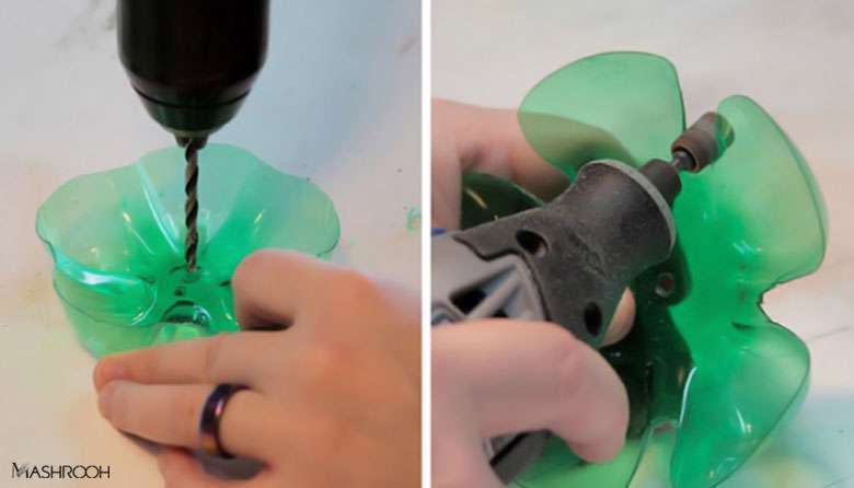 چند کاربرد باحال بطری پلاستیکی!