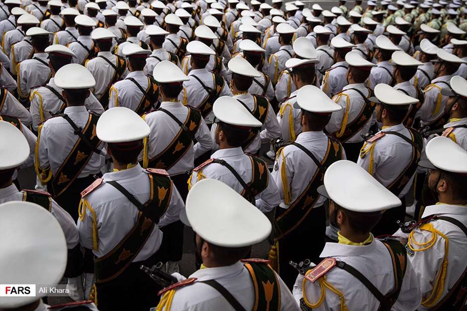 صبحگاه مشترک نیروی انتظامی