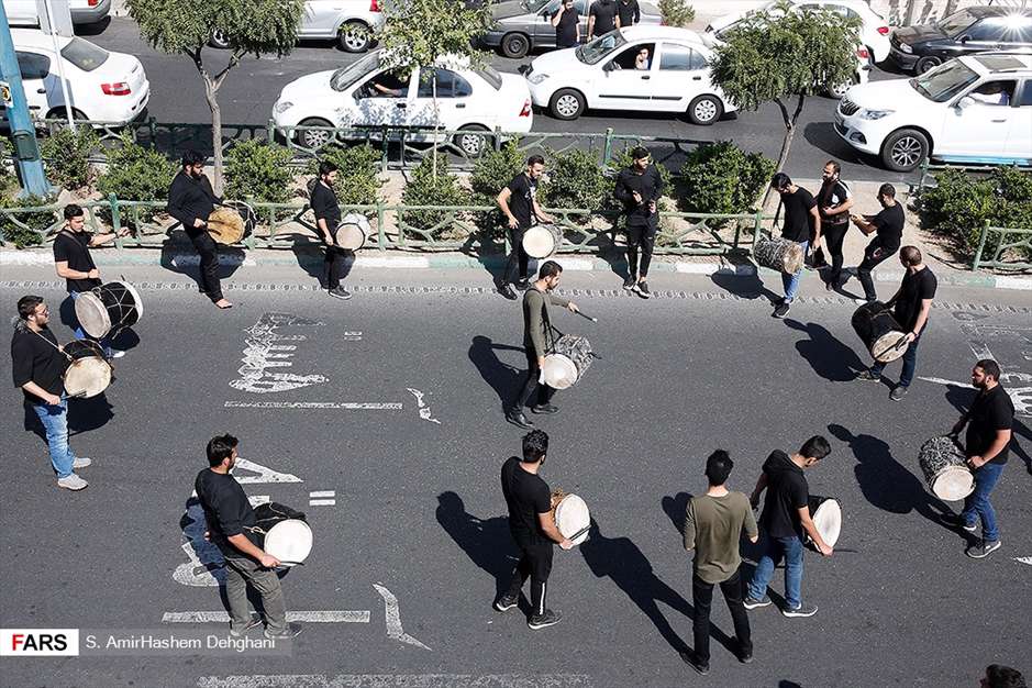 کاروان نمادین اسرای کربلا