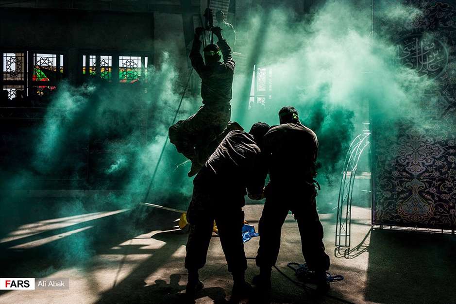 اجتماع صدها هزارنفری بسیجیان در استان‌ها