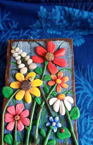 ایده‌هایی برای ساخت یک تابلوسنگ زیبا 