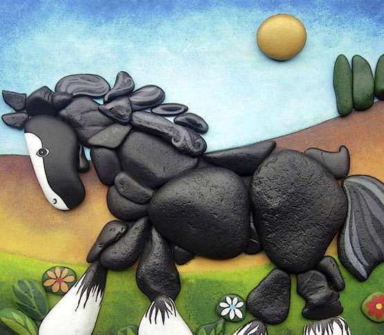 ایده‌هایی برای ساخت یک تابلوسنگ زیبا 